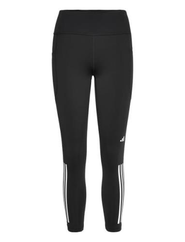 Adidas Dailyrun 3 Stripes 7/8 Leggings Adidas Performance Black