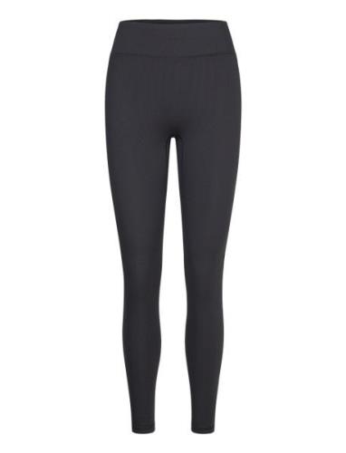 Studio Highwaist Rib Tights Björn Borg Black