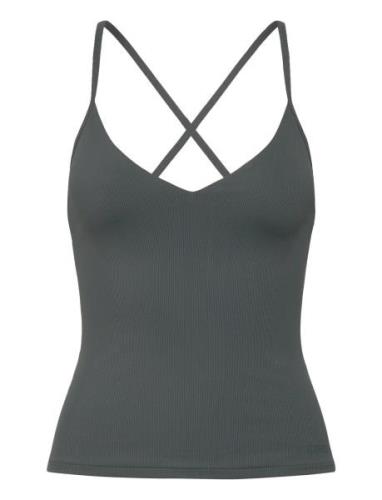 Studio Rib Strap Tank Björn Borg Grey