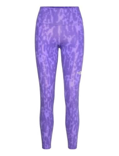 W Flex 25In Tight Print The North Face Purple