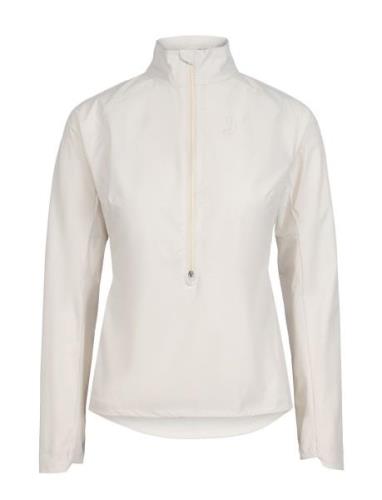 Advance Wind Half Zip Johaug Beige