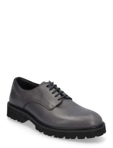 Lightweight Derby - Grained Leather S.T. VALENTIN Grey