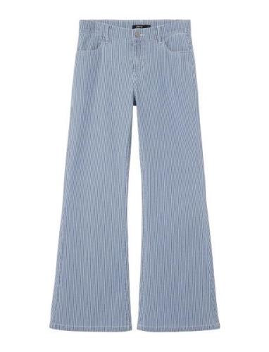 Nlfnicky Twi Lw Bootcut Pant LMTD Blue