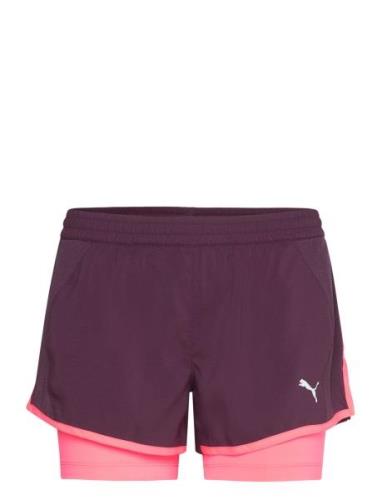 Run Favorite Velocity 2In1 3" Short W PUMA Purple