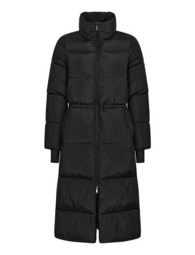 Pebble Drawstring Coat Röhnisch Black