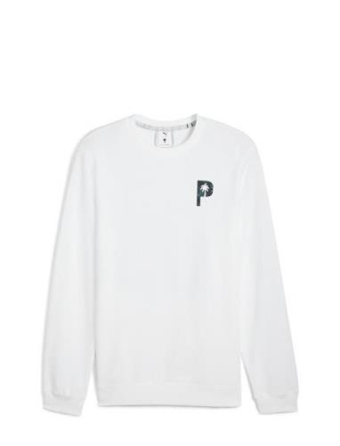 Puma X Ptc Gitch Graphic Crew PUMA Golf White