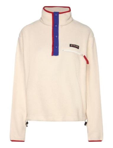 Helvetia Ii Cropped Half Snap Fleece Columbia Sportswear Beige