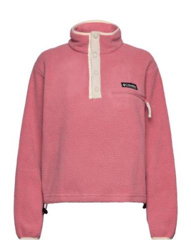 Helvetia Ii Cropped Half Snap Fleece Columbia Sportswear Pink