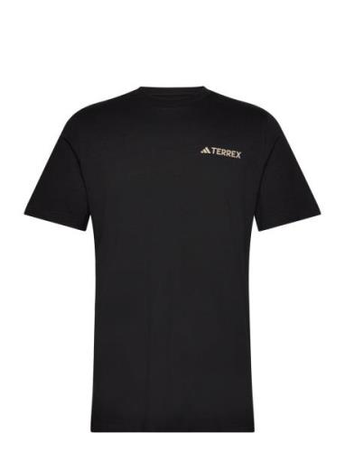 Terrex Back Graphic Tshirt Adidas Performance Black