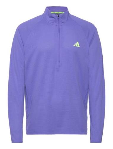 Adizero Running 1/4 Zip Long Sleeve Adidas Performance Purple