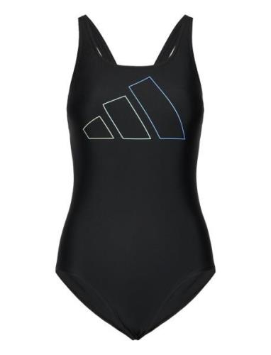 Big Bars X Back Swimsuit Adidas Performance Black