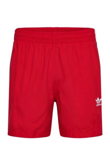 Originals Adicolor 3 Stripes Swim Short Adidas Performance Red