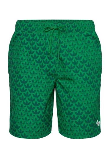 Monogram Swimshort Adidas Performance Green