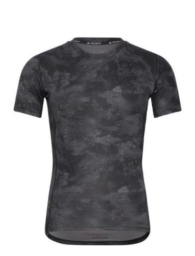 Tf Aop Tee Adidas Performance Black