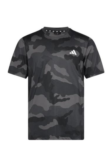 Adidas Train Essentials Camo Aop T-Shirt Adidas Performance Black