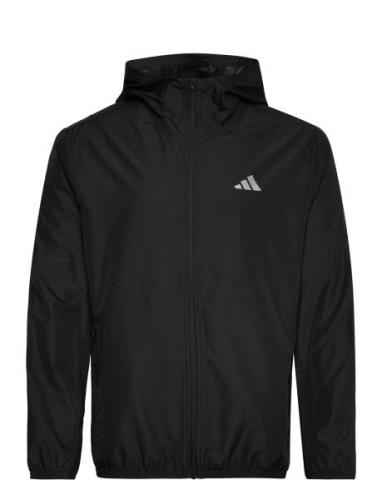 Adidas Gym+ Training 3 Stripes Windbreaker Adidas Performance Black