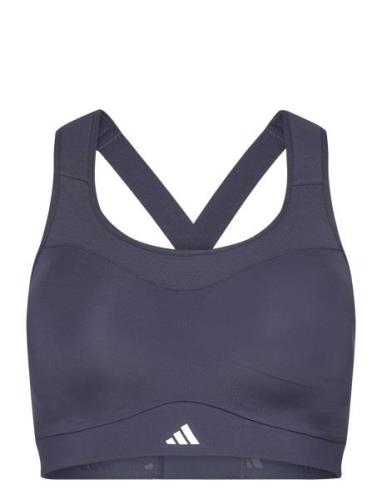 Tlrd Impact Training High Support Bra Adidas Performance Navy