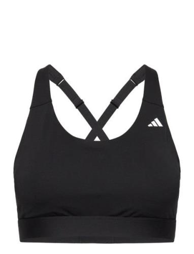 Ultimateadidas Run Medium Support Bra Adidas Performance Black