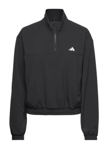 Aeroready Train Essentials Woven Quarter Zip Adidas Performance Black