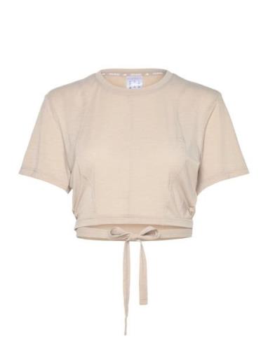 Yga Tee Adidas Performance Beige