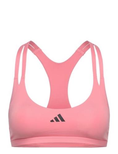 Aeroimpact Luxe Training Light Support Bra Adidas Performance Pink