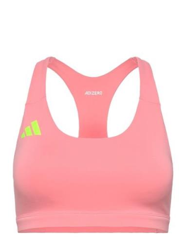 Adizero Essentials Run Medium Support Bra Adidas Performance Pink