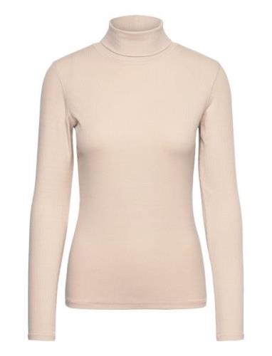 Ancona Ls Roll Neck Daily Sports Beige