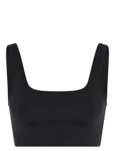 Tipped Tommy Bra, Square-Neck Girlfriend Collective Black