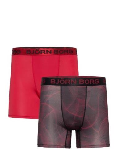 Performance Boxer 2P Björn Borg Patterned