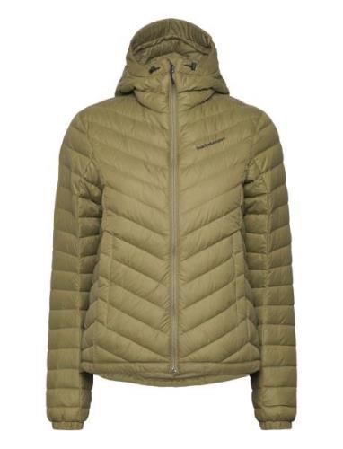 W Frost Down Hood Jacket Peak Performance Khaki