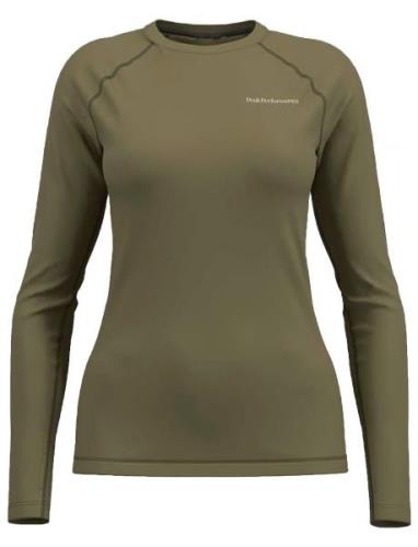 W Spirit Crew Peak Performance Khaki