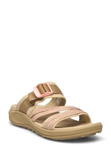 Women's District 4 Slide - Khaki Merrell Beige