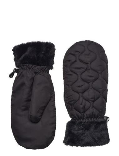 Makara Puff Mittens Becksöndergaard Black