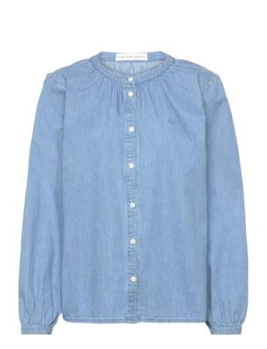 Pd-Luna Denim Shirt Pieszak Blue