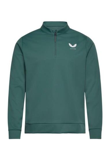 Classic 1/4 Zip Castore Green