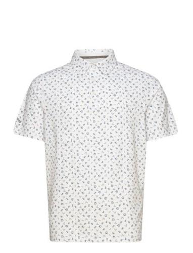 All Over "Drive" Polo Callaway White