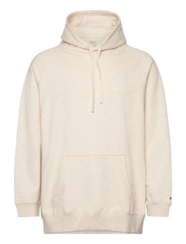 Recycled Cotton Pullover Hoodie SNOW PEAK Beige