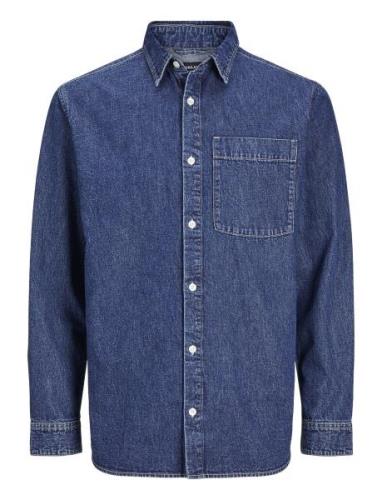 Jjicreek Jjshirt L/S Wi 599 Jack & J S Blue