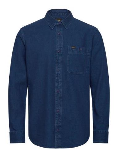 Leesure Shirt Lee Jeans Blue