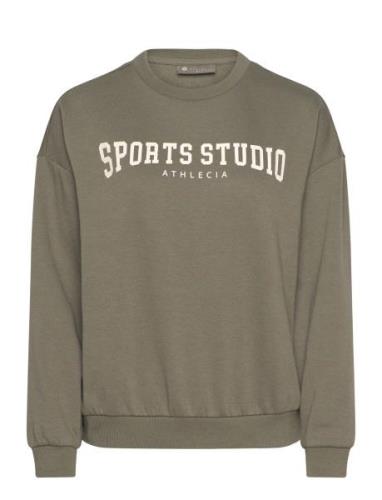 Giannis W Crew Neck Athlecia Green