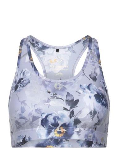 France W Printed Bra Athlecia Blue