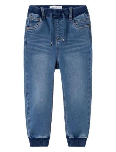 Nmmben Baggy R Fleece Jeans 7330-An O Name It Blue