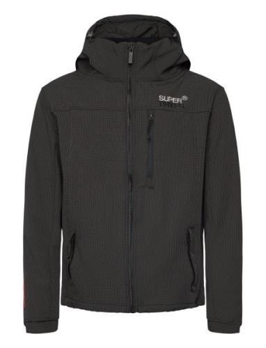 Hood Ripstop Softshell Trekker Superdry Sport Black