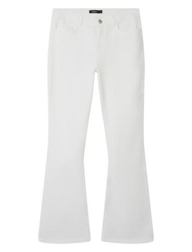 Nlftazza Twi Nw Bootcut Pant LMTD White