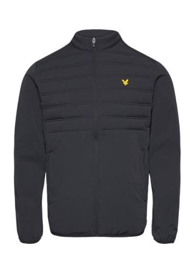 Hybrid Double Baffle Jacket Lyle & Scott Sport Black