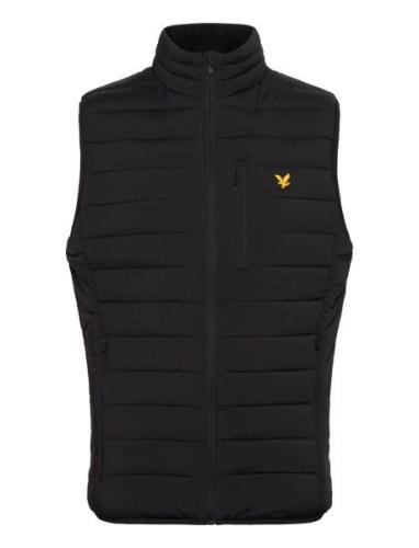 Stretch Lightweight Quilted Gilet Lyle & Scott Sport Black