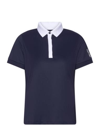 Whitney Short Sleeve Polo Calvin Klein Golf Navy