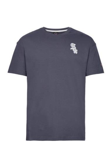 Terrazzo Ss Crew T-Shirt Fanatics Blue