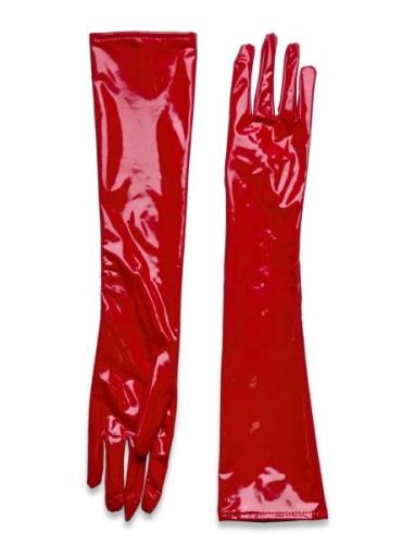 Pu Gloves Hunkemöller Red