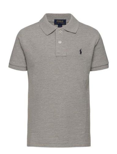 The Iconic Mesh Polo Shirt Ralph Lauren Kids Grey